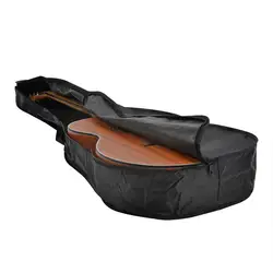 MoonEmbassy акустической гитары сумка ткань Оксфорд плеча гитара Gig сумка с карманом гитарные партии и аксессуары