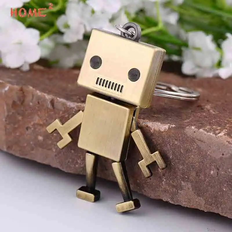 

Car Styling Key Ring Mobile Robot Pendant Auto Keychain Keyring for Jaguar Daihatsu Jeep SAAB Mazda Nissan LADA Volvo Proton KIA