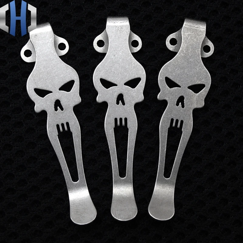 

ZT Knife Clip Tool Back Clip Titanium Alloy Pocket Clip Titanium Alloy ZT 0801 Back Clip EDC Multi Tools
