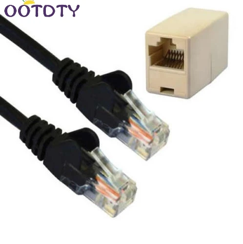 5 RJ45 CAT5 CAT5E сети Ethernet разъем адаптера 5 шт