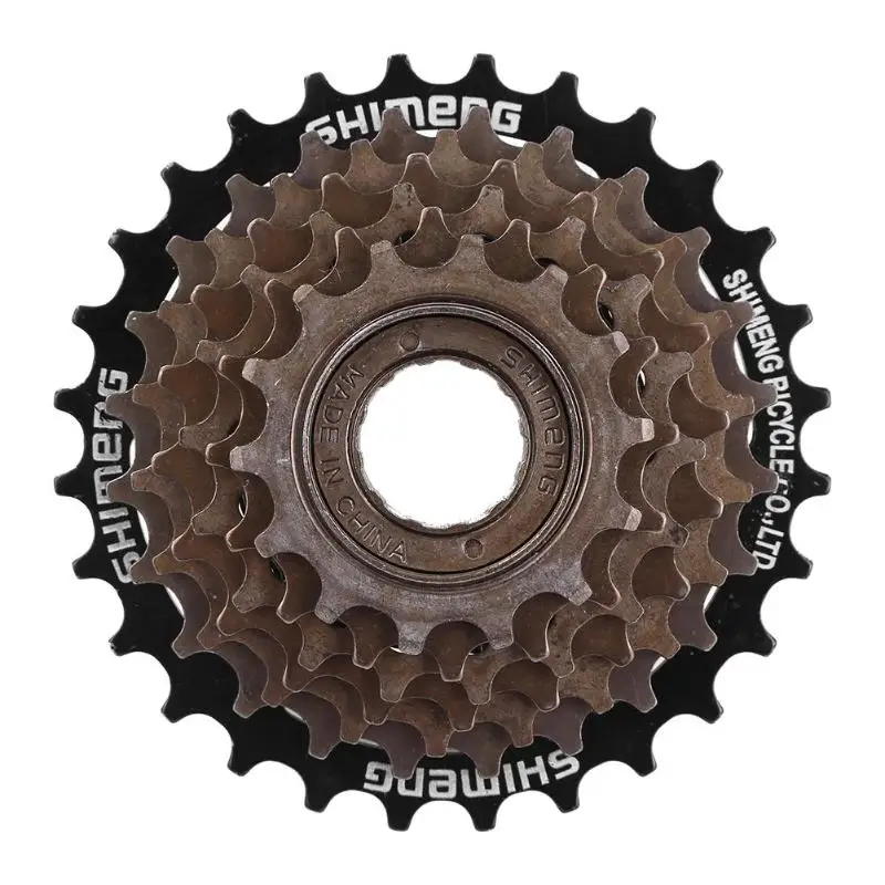MTB Горный Спорт шоссейный велосипед свободного хода Велосипед маховик Cog кассета Металлическая резьба Звездочка велосипедные части аксессуары - Цвет: 7 Level
