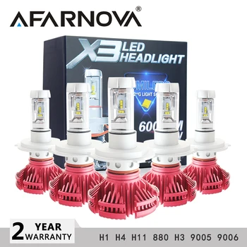

Car Headlight H7 LED H4 LED H1 H11 H3 H11 h8 h9 50W 6000LM 6500K 12V 24V Auto Headlamp Epistar Fog Light Bulb