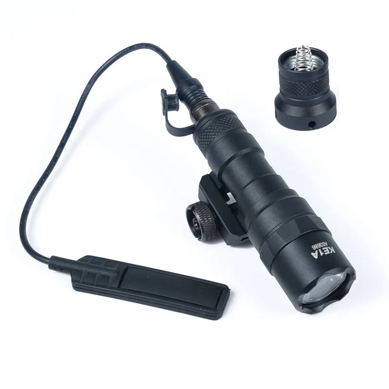 Tactical M300B Scout Light Tactical Torch Flashlight LED Light w/ Tail Switch 