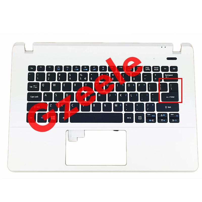 GZEELE для ACER ASPIRE E13 ES1-311 ES1-331 Упор для рук с клавиатурой Великобритания США верхний чехол клавиатура ободок верхний чехол 60. MRTN1.030