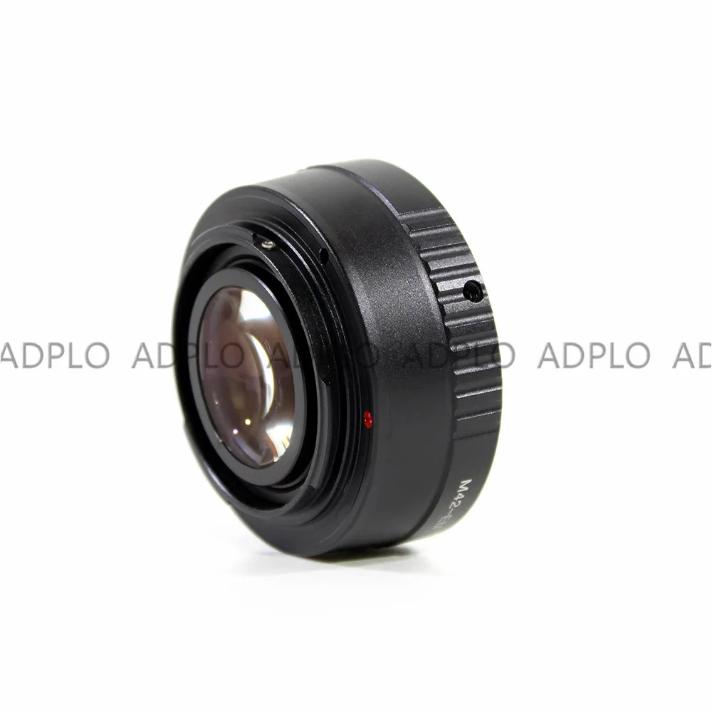 Terno para M42 para Suit Suit para Canon Pixco Lente Adaptador Reforço Velocidade Redutor Focal Lens para Canon Eos m Dropshipping - Image 5