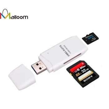 

Malloom 2018 Mini Easy Install Drop Shipping 5Gbps Super Speed USB 3.0 Micro SD/SDXC TF Card Reader Adapter Wholesale#28