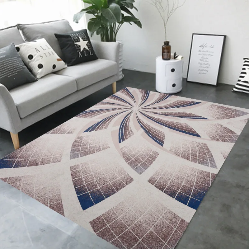 Customizable machine washable carpets Modern simple home coffee table