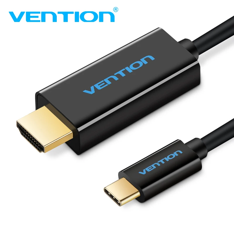 Vention USB C к Hdmi кабель Поддержка 4 К* 2 К для Macbook Google Pixel samsung S8 Тип- c к HDMI 1,8 м USB 3,1 Тип c к Hdmi адаптер