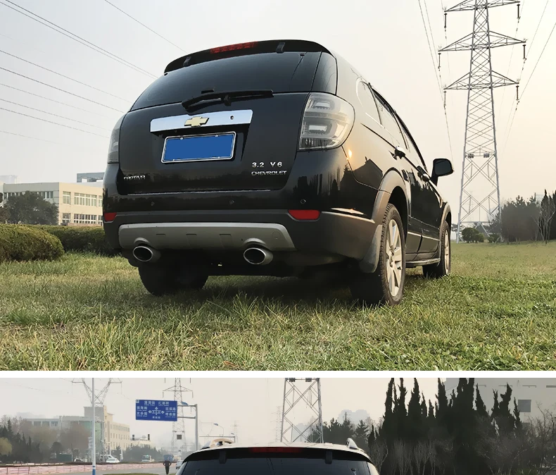 2 шт. для Chevrolet Captiva светодиодный задний фонарь 2008 2009 2010 2011 2012 2013 светодиодный задний фонарь Задние огни красного цвета турниг