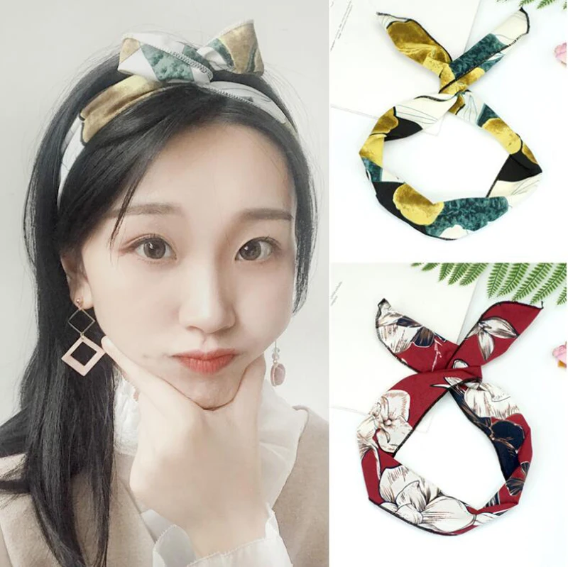 

2019 New Women Hair Band Free Knotted Hair Accessories for Girl Washing Makeup Travel Party Photo-Specific Headbands for Women