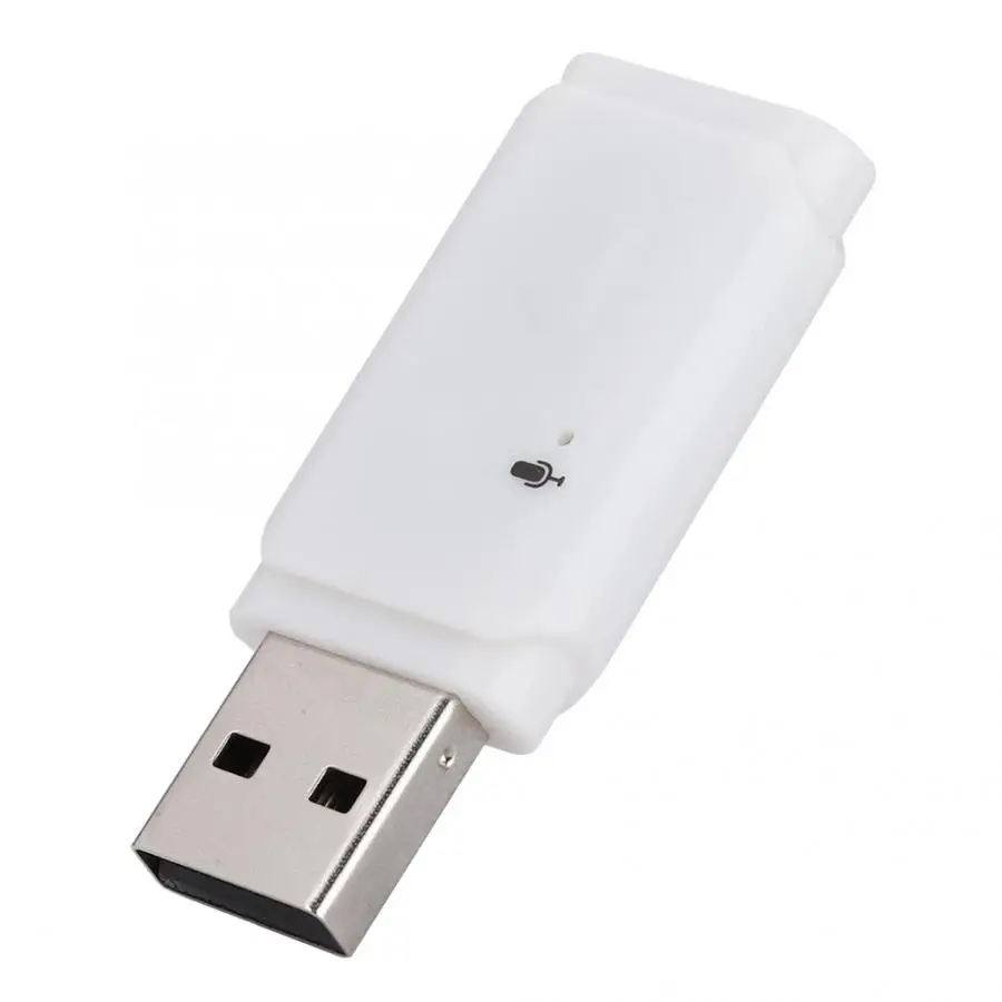 Мини Bluetooth 5,0 USB беспроводной адаптер аудио стереоресивер с микрофоном