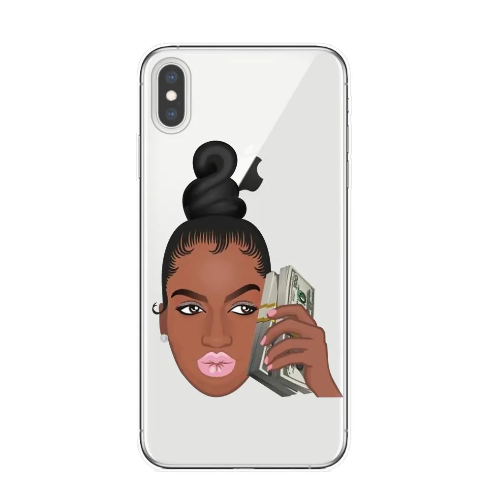 T5543 KDMOJI чехлы для телефонов из прозрачного силикона для iPhone Xs 7 7Plus 8 8 Plus X 6 6splus 5 5S SE XS MAX XR XS задняя крышка - Цвет: T5543