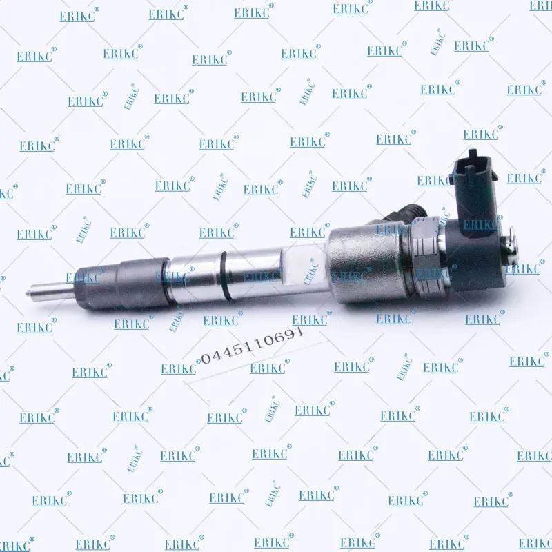 ERIKC 0445110691 Авто двигателя топливный инжектор в сборе 0445 110 691 общий рай lnjection, комплект для детей 0 445 110 691 насадка 0 433 172 488