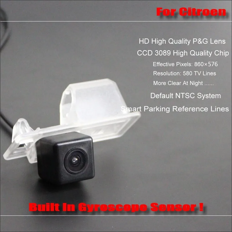 Высокое качество 3089 чип Intelligentized сзади Камера для Citroen c3-xr /NTSC PAL RCA AUX HD SONY CCD 580 ТВ линии