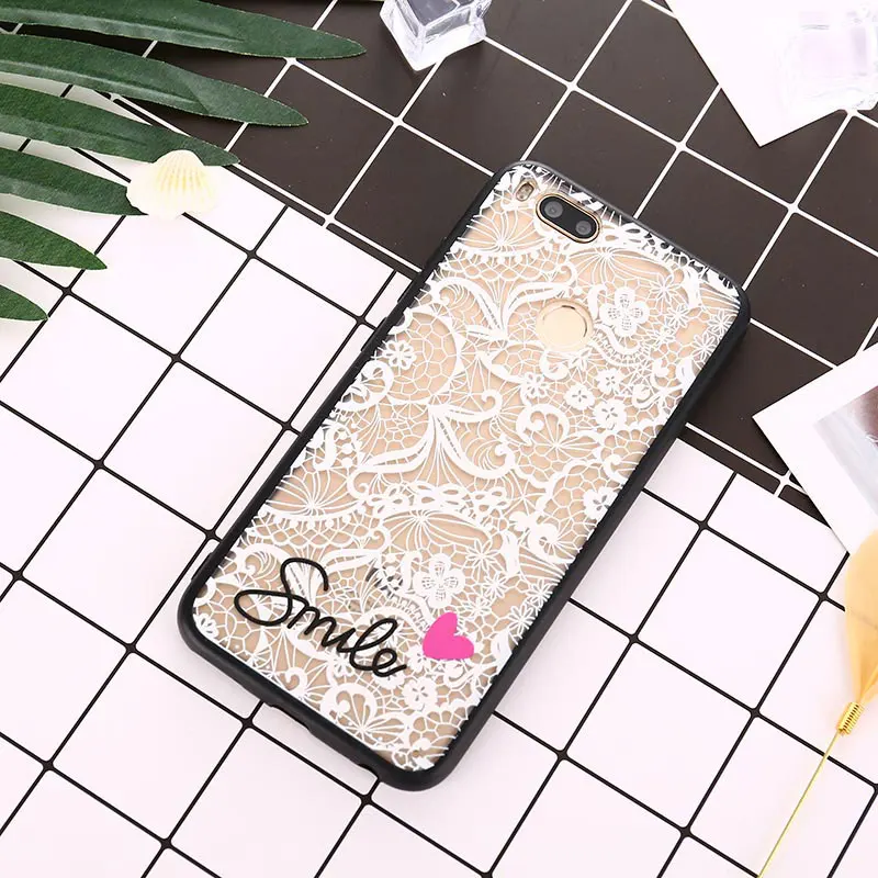 Чехол с кружевным и цветочным принтом для Xiao mi Red mi Note 7 5 pro mi 8 lite Pocophone F1 mi A2 Lite A1 mi 8 SE для Red mi 5 Plus 6A note 6pro 4X Capa
