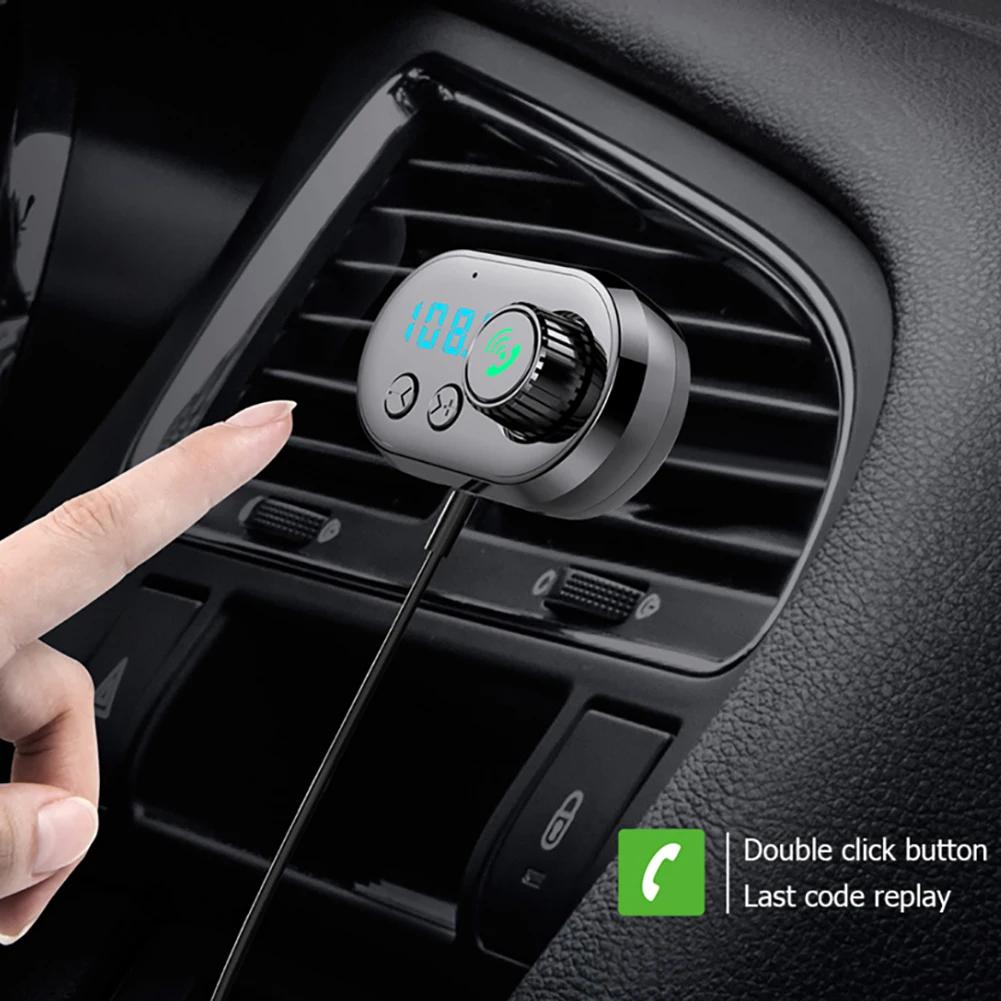 Bluetooth 5,0 MP3-плеер Handsfree автомобильный комплект Многофункциональный Автомобильный Bluetooth TF MP3-плеер Q16 ароматизатор 3.1A быстрое зарядное устройство