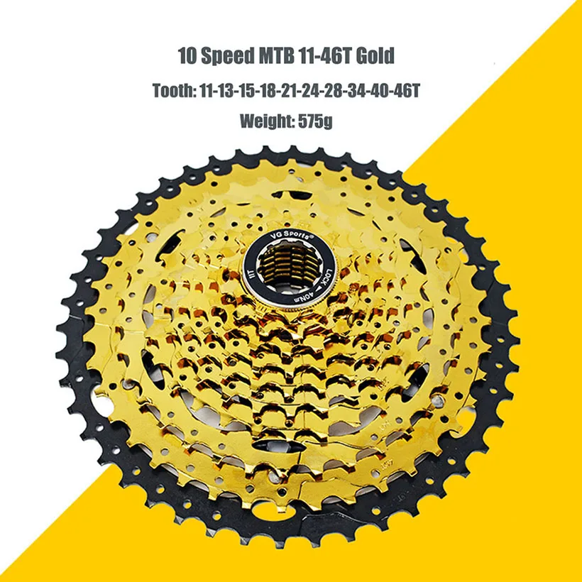 Велосипед MTB Freewheel 10 скоростей 11-32 T/36 T/40 T/42 T/46 T/50 T SRAM дорожный велосипед кассета маховик 10 V cog cdg VG Sports