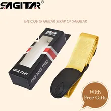 Rainbow New Colorful guitar strap/belt for Classical Electric Acoustic guitar/bass portable guitar bag Guitar Parts Accessories