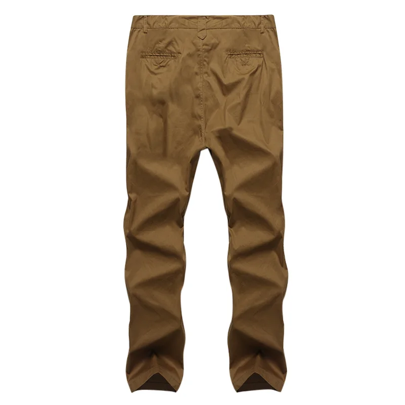 High Quality Formal Dressing Pants Straight Pant Solid Men Chinos Casual Trousers Track Joggers Slim Fit Pencil Pantalon Hombre