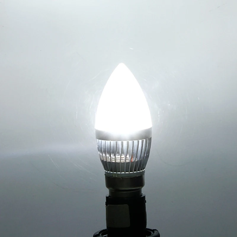 

Vintage 3 LED E14 9W Cold /Warm White LED Gold Candelabra Chandelier Filament Candle Light Bulb Lamp Home Indoor Lighting