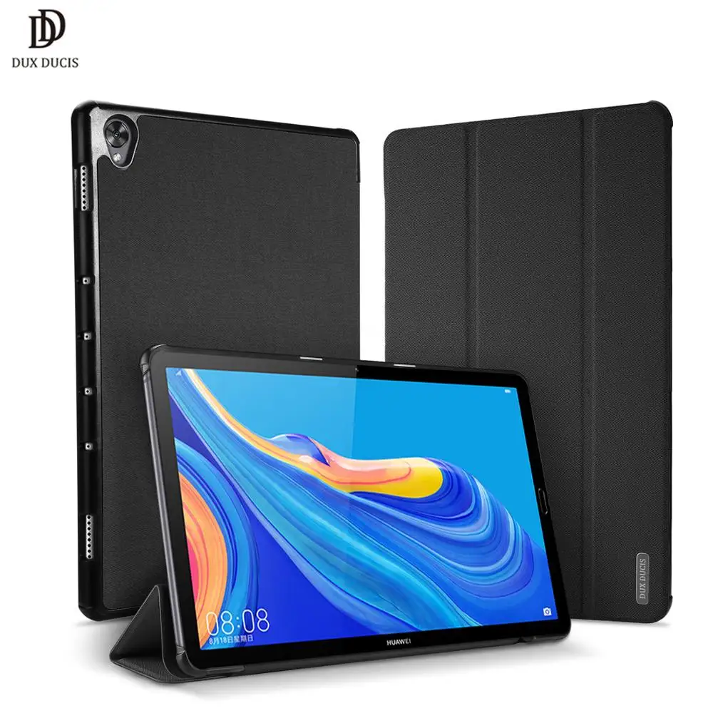 

DUX DUCIS PU Leather Flip Case for Huawei Mediapad M6 10.8'' Smart Protective Cover for Huawei Mediapad M6 8.4'' M 6 Tablet Case