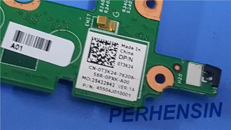 Для Dell для VENUE 10 PRO 5050 Материнская плата ноутбука 0T3K24 T3K24 CN-0T3K24 Z3735F 1,33 ГГц работают отлично