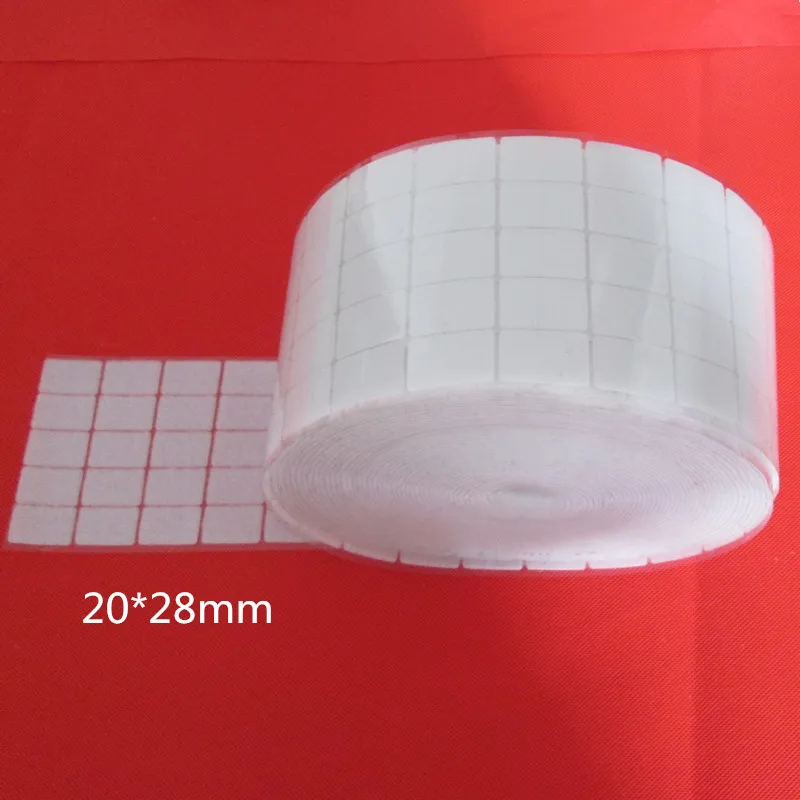 white20 28mm 100 пар черно-белых волшебных нейлоновых наклеек, двухсторонние клейкие крючки, петли, диски, круглые крепежные ленты для шитья, нейлон - Цвет: white20 28mm