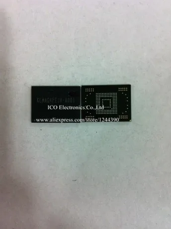 Абсолютно для samsung N8000 eMMC Note 10,1 ИС флэш-памяти NAND чип с запрограммированной прошивкой 16 Гб KLMAG4FEJA-A001 A002