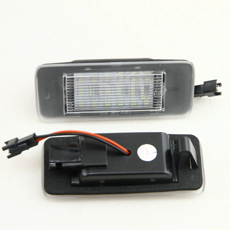 2x Белый 18 SMD светодиодный светильник номерного знака для Opel Vauxhall Astra J Sports Tourer Estate Zafira Tourer C
