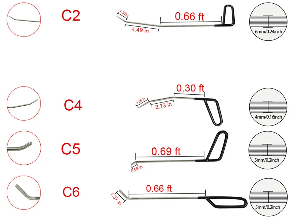 WEYHAA PDR инструменты PDR стержневые крючки для ремонта автомобиля вмятин набор инструментов ручной набор инструментов для автомобиля вмятин безболезненный набор инструментов для удаления вмятин PDR