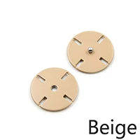 Beige Meetee 10 комплектов 12,5-28 мм металлическая кнопка невидимая Застежка Пряжка DIY пальто пуховик ветровка декоративные Швейные аксессуары - Цвет: Beige