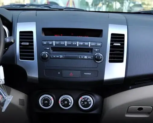 8''Android 9.0 Quad Core CAR DVD GPS Player For MITSUBISHI Outlander 2006-2012 Radio Navigation Multimedia BT WIFI Map TPMS DAB+