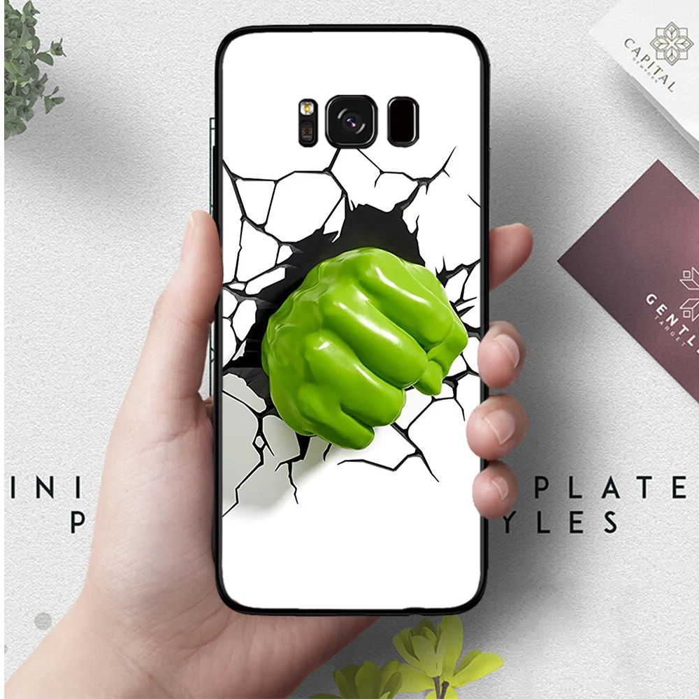 6 Lavaza Marvel комикс, супергерой Халк окрашена силиконовый чехол для Samsung S6 Edge S7 S8 плюс S9 S10 S10e Примечание 8 9 M10 M20 M30 - Цвет: 6