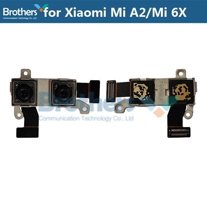 

For Xiaomi Mi A2 6X Back Camera Rear Big Camera For Xiaomi Mi 6X Camera Module Flex Cable Phone Replacement Parts Tested Working