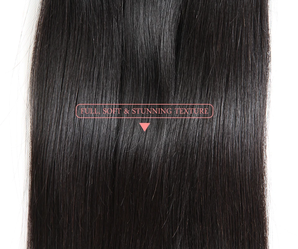 Натуральные волосы перуанские волосы с закрытием кружева прямые человеческие волосы Ali queen Hair Связки с фронтальным натуральным черным
