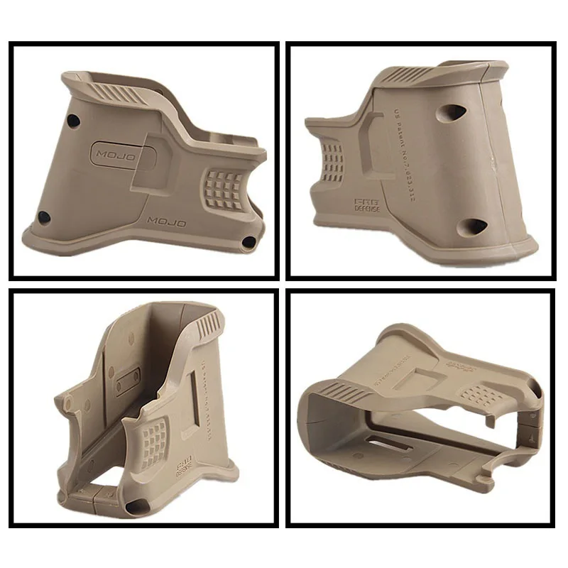 tactical accessories Playful bag Gel ball blaster gun tactics Grip MOJO Grip ar-15 cartridge enhanced nylon Grip for hunting (2)