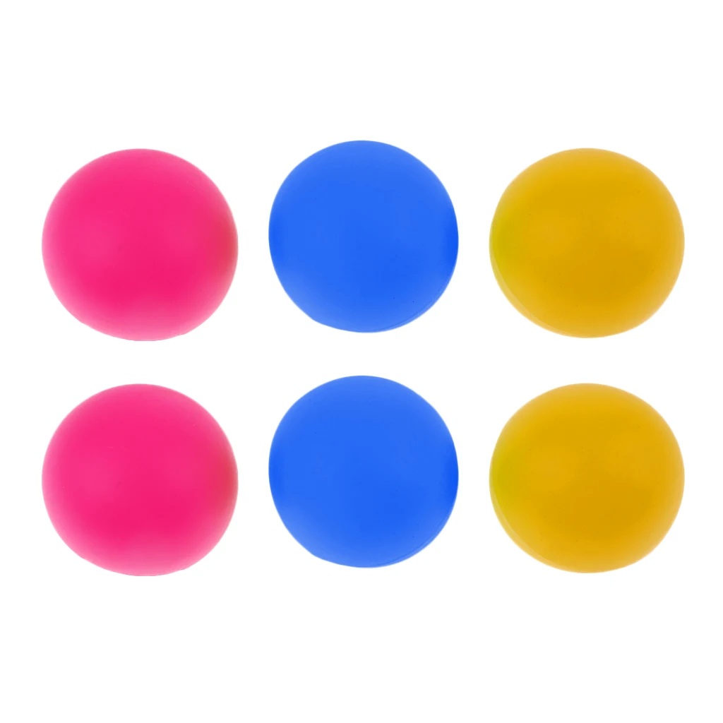6pcs Mixed Color Cat Balls Plastic Beach Tennis Balls Beer Ping Pong Colorful Practice Replacement Table Tennis Ball