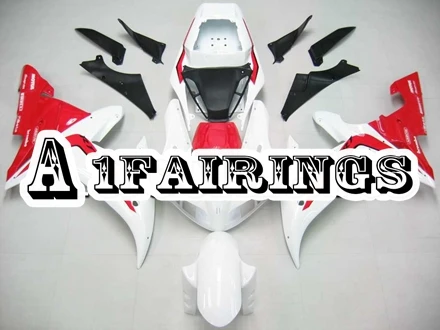 В комплекте ABS пластиковые детали для мотоцикла Обтекатели для Yamaha R1 Год 2002 2003 02 03 Sportbike капоты комплекты корпусов белого и красного цветов