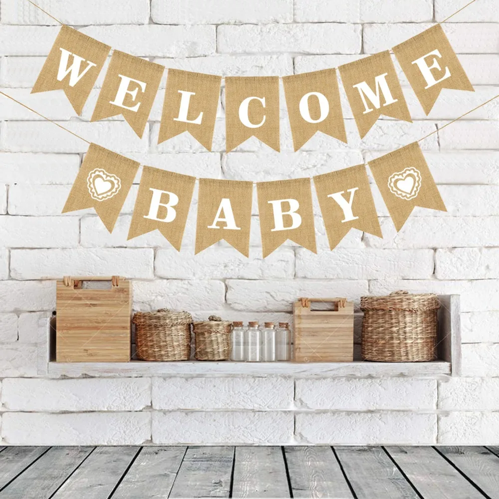 1 комплект, Новое поступление, Детские баннеры с флагом, Pull Baby shower, украшение для дня рождения, вечеринки, рыбий хвост, бумага, надпись, игрушки для детей на первый день рождения