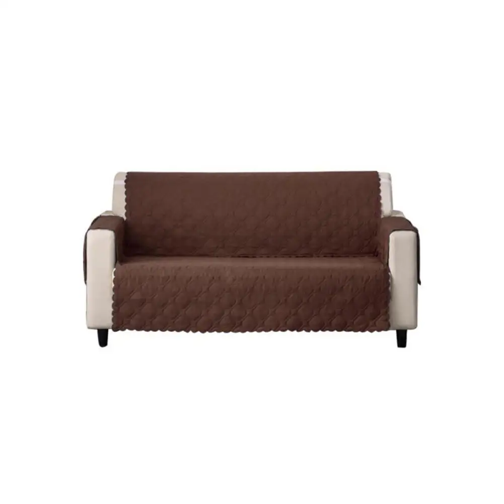 4 цвета стрейч диванную подушку 1/2/3 местный волокна ткани на нескользящей подошве мебель диванные подушки моющиеся протектор мебели - Цвет: Brown Twin