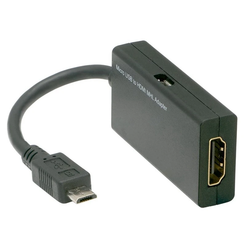 Микро-USB к HDMI адаптер для ТВ монитора 1080P HD аудио кабель и HDMI видео конвертер для samsung HUAWEI htc MHL устройство#8