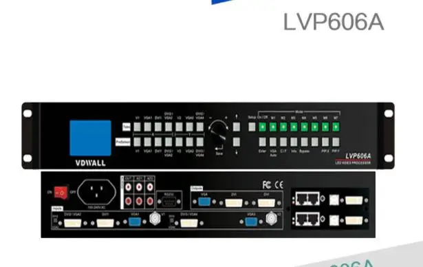 LVP606A HD полноцветный светодиодный видеокоммутатор VDWALL LVP606A