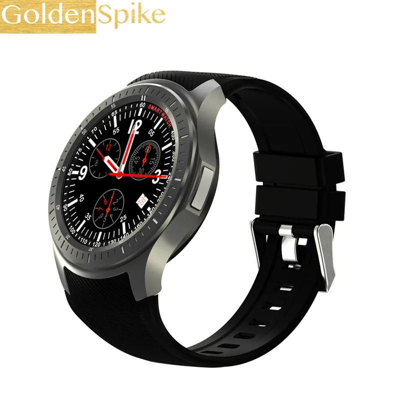 

GoldenSpike DM368 sport Smart Watch Phone MTK6580 Android OS 3G WIFI GPS HeartRate AMOLED Display Quad Core Bluetooth Smartwatch