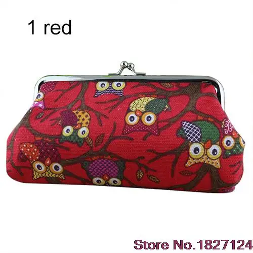 Мультяшный Кошелек для монет сумка денег чехол кошелек ключи карт Сова с