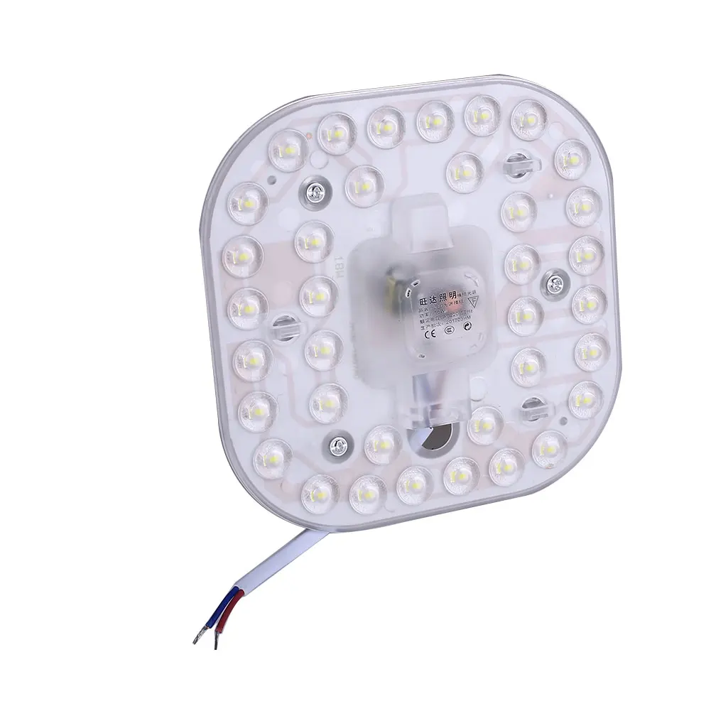 

24W 48LED Ceiling Lamp LED Module Replace Ceiling Lighting Accessory White LED Lens Light Beads Board