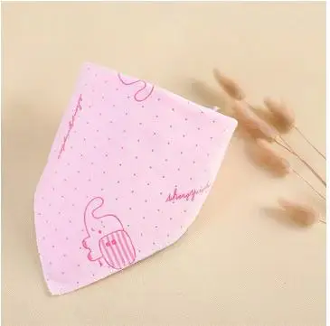 

Free Shipping 2pcs/pack Baby Bibs Cotton Waterproof Lapel Triangle Bib Towel Baby Saliva Cloth Baby Triangle Towel Baberos