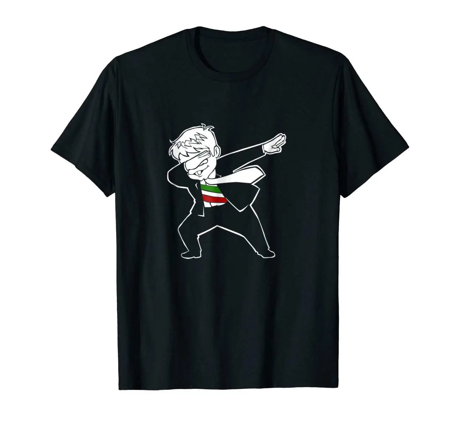 

Dabbing AMLO Election Funny Black T-shirt S-3XL