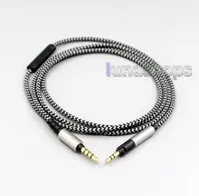 LN004963 Hi OFC With Mic Remote Headphone Cable For Sennheiser HD595 HD598 HD558 HD518 Headset