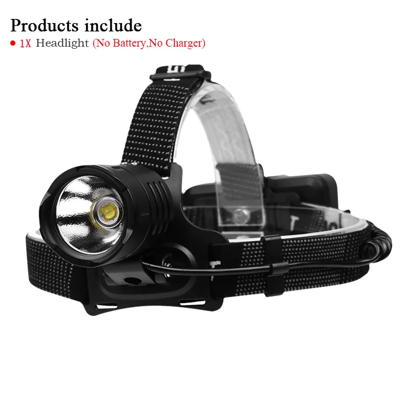 Перезаряжаемый USB налобный фонарь xhp70, головной светильник, лампа-вспышка, светильник V6, налобный фонарь, светодиодный налобный светильник 18650, уличный - Испускаемый цвет: xhp70 headlamp-A