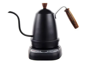 

220V 1000w 700ml Electric kettle Fine mouth hand pot 304 stainless steel 6 gears temperature control 1hour insulation 21x13cm